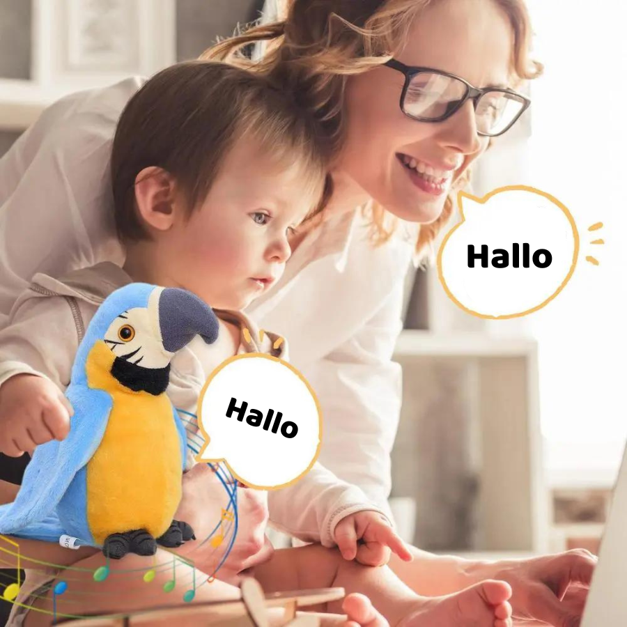 Sprechender Papagei
