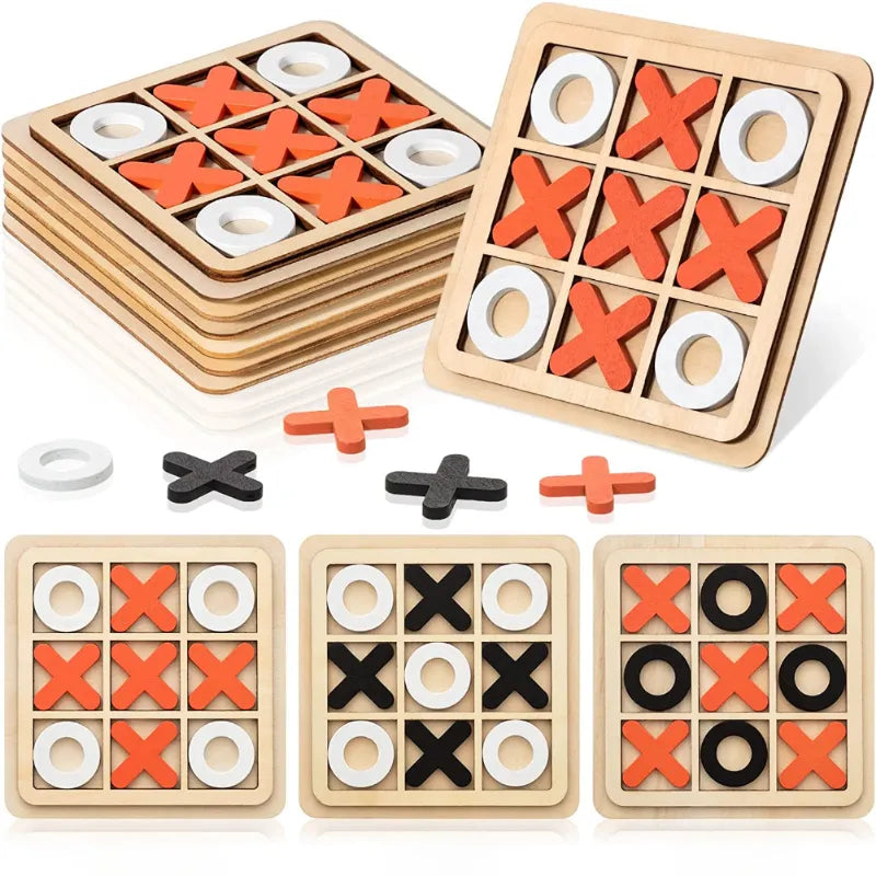 Tic Tac Toe aus Holz