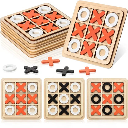 Tic Tac Toe aus Holz