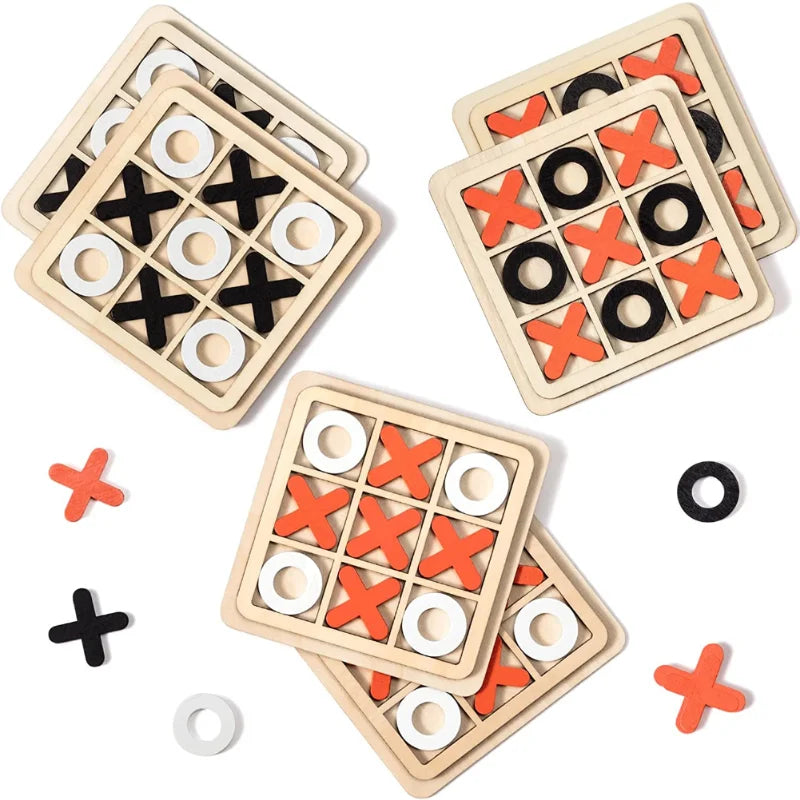 Tic Tac Toe aus Holz