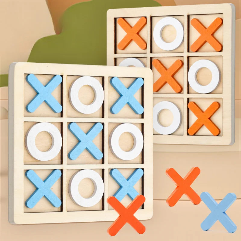 Tic Tac Toe aus Holz